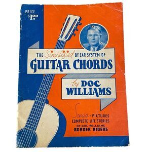 Vintage Guitar Chords Book by Doc Williams Copyright 1943